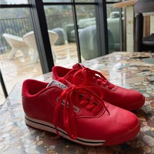 Reebok Bold Red Footwear